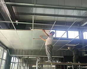 云南烟叶分拣车间吊顶保温项目